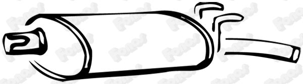 Rear Muffler (611321)