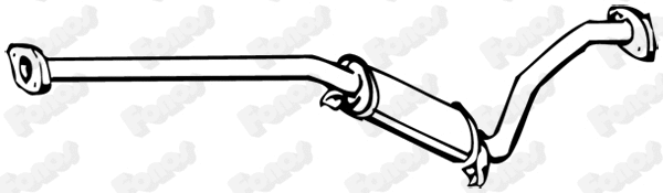 Centre Muffler (670735)