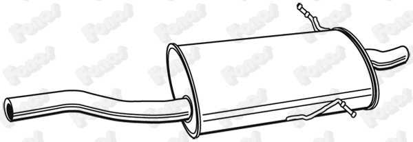 Rear Muffler (616352)