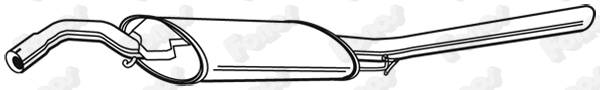 Rear Muffler (610198)