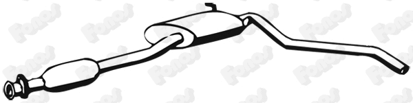 Centre Muffler (02666)