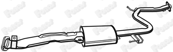 Centre Muffler (620147)