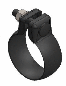 Clamping Piece, exhaust system