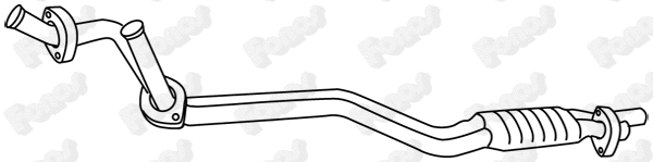 Front Muffler (18790)