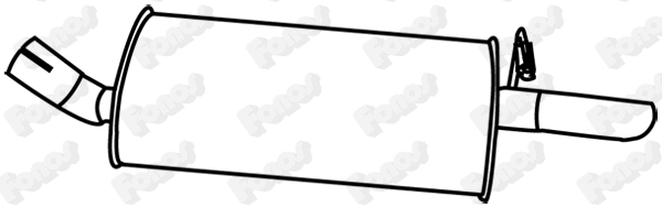 Rear Muffler (619449)