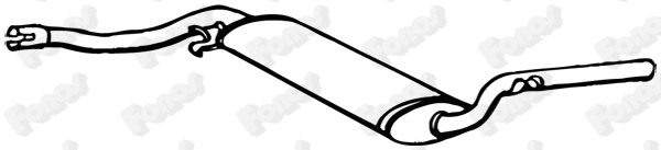 Centre Muffler (616439)