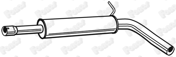 Centre Muffler (24145)