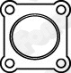 Gasket, exhaust pipe (80490)