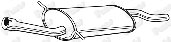 Centre Muffler (610644)