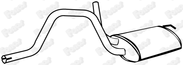 Centre Muffler (619310)