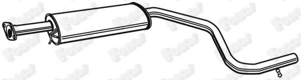 Centre Muffler (619389)