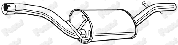 Rear Muffler (619852)