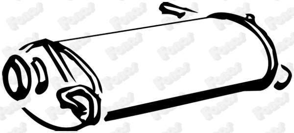 Rear Muffler (615505)