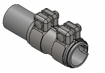 Pipe Connector, exhaust system (82166)