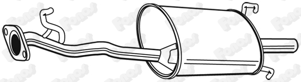 Rear Muffler (620449)