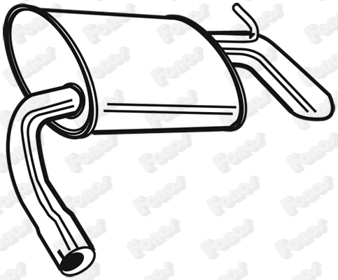 Rear Muffler (619563)