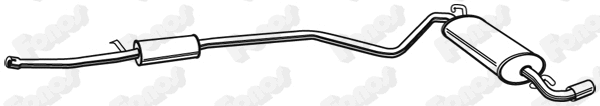 Rear Muffler (610601)