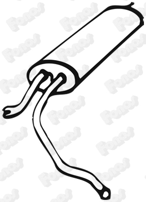 Rear Muffler (01132)