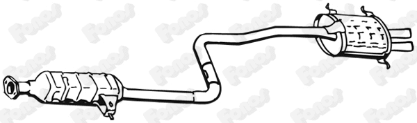 Rear Muffler (618261)