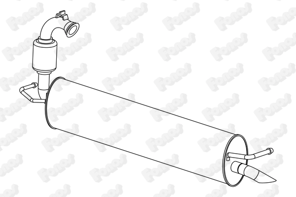 Rear Muffler (24305)