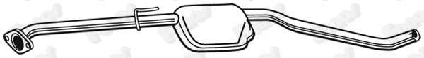 Centre Muffler (617246)