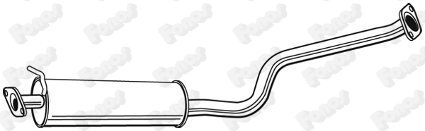 Centre Muffler (614587)