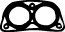 Gasket, exhaust pipe (81062)