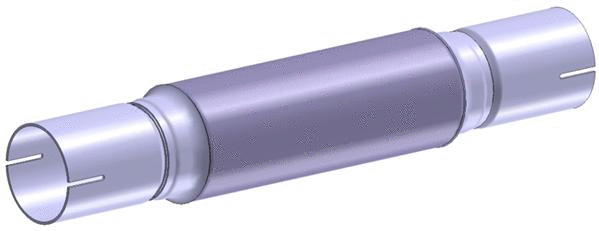 Corrugated Pipe, exhaust system