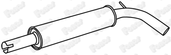 Centre Muffler (610534)