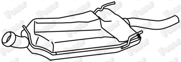 Rear Muffler (617853)