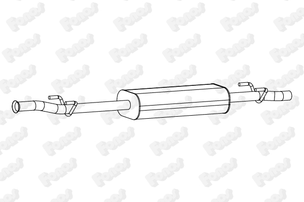 Centre Muffler (24540)