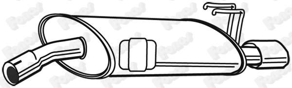 Rear Muffler (610844)