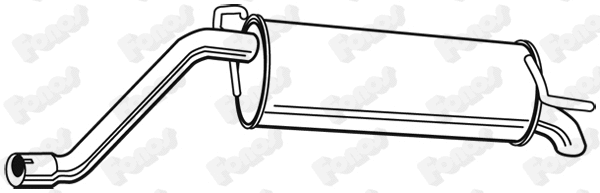 Rear Muffler (23250)