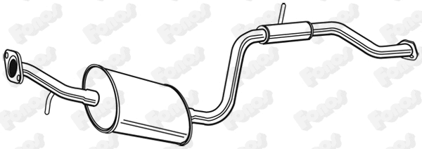 Centre Muffler (612538)