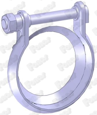 Clamping Piece, exhaust system