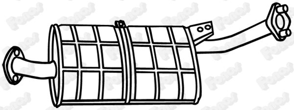 Centre Muffler (614646)