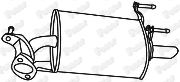 Rear Muffler (614570)