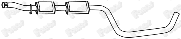 Centre Muffler (819715)