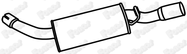 Rear Muffler (619730)