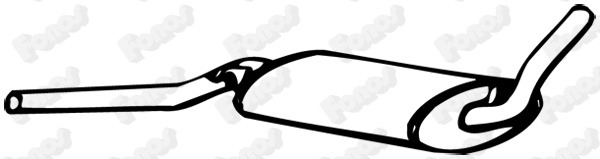 Centre Muffler (616382)