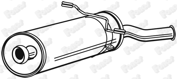 Rear Muffler (613177)