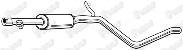 Centre Muffler (611934)