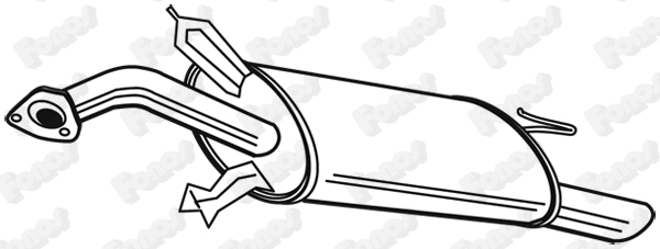 Rear Muffler (612779)