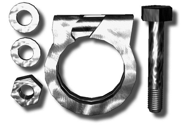 Clamping Piece, exhaust system (81837)