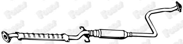 Centre Muffler (620508)