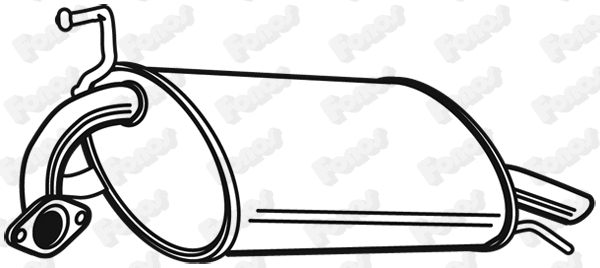 Rear Muffler (620172)