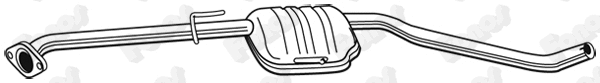 Centre Muffler (617438)