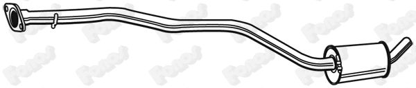 Centre Muffler (619414)