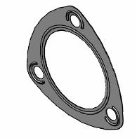 Gasket, exhaust pipe