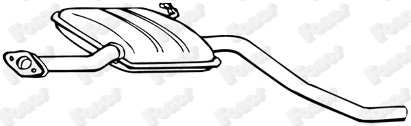 Centre Muffler (619438)